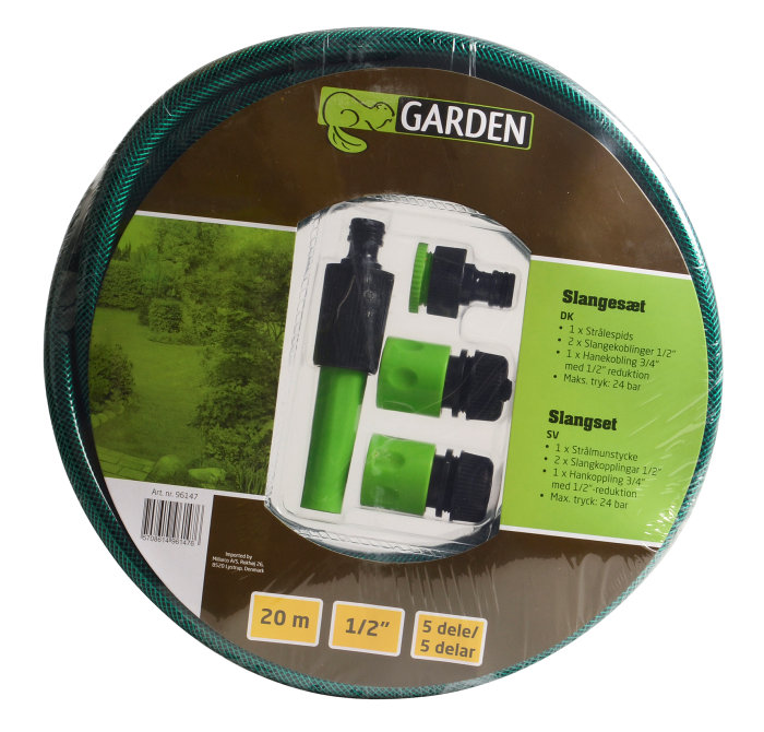 Slangesett med 5 deler - Garden